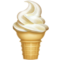 Soft Ice Cream emoji on Apple
